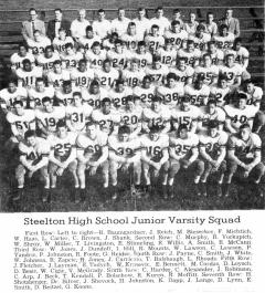 Steelton High Junior Varsity Football Squad.