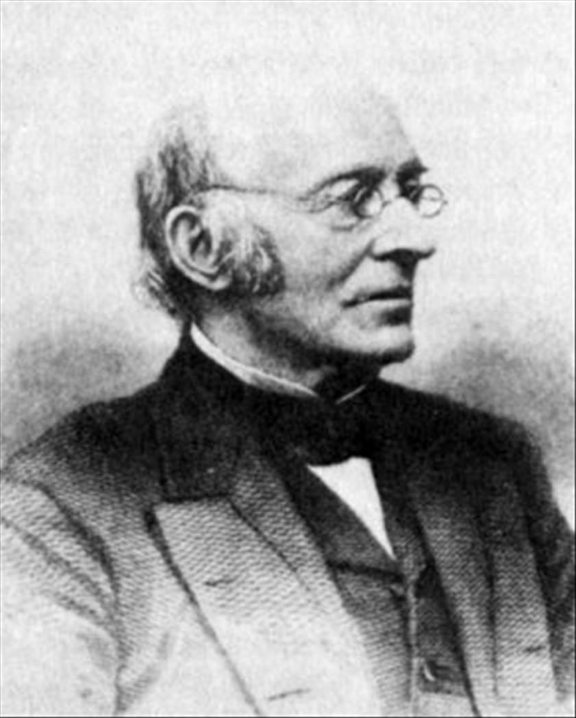 Portrait of William Lloyd Garrison.