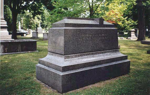 Tomb of Richard J. Haldeman, on the Haldeman Family Plot in Harrisburg Cemetery.