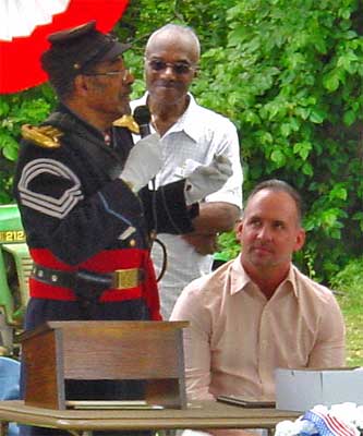 Sgt. Lee makes a point.