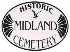 The new sign for Historic Midland Cemetery is now in place.