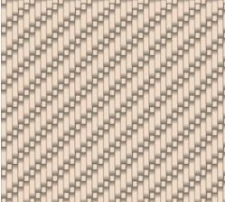 Fabric swatch in twill weave pattern.