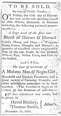 Dauphin Guardian, December 21, 1805, p. 3.