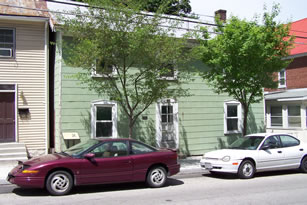 House of John Hopkins, UGRR conductor and activist, on Washington Street in Gettysburg.