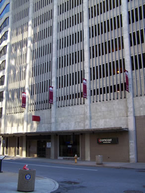 modern photo of Walnut and Court streets