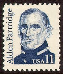 Alden Partridge postage stamp, USPS